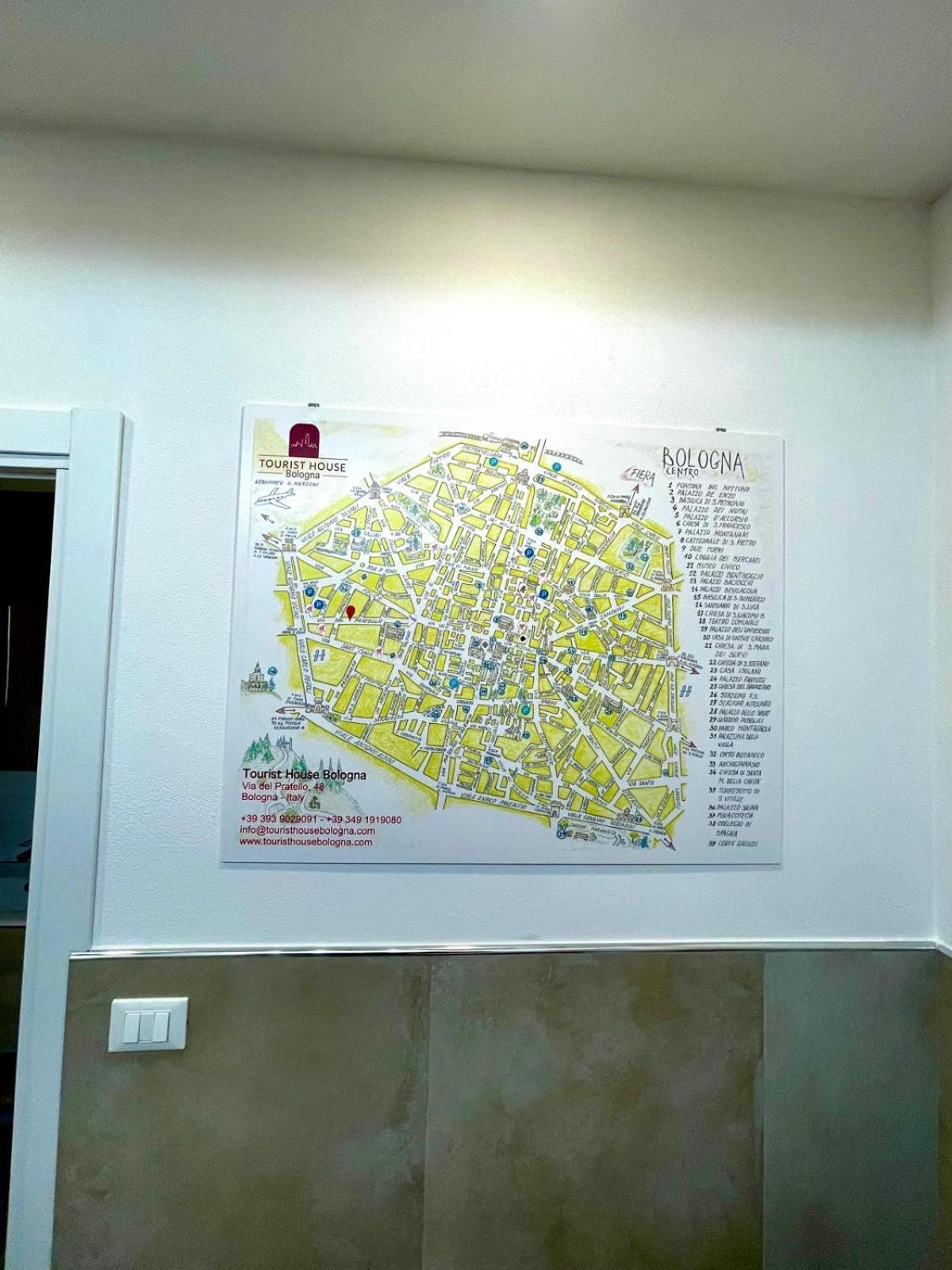 50 Tourist House Bologna - Pratello - Self Check-In Apartamento Exterior foto